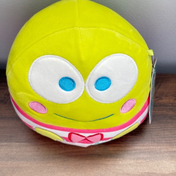 NWT Squishmallows KEROPPI Frog Summer 2023 Squad Sanrio Plush 6" Hello Kitty Toy - Picture 3 of 14